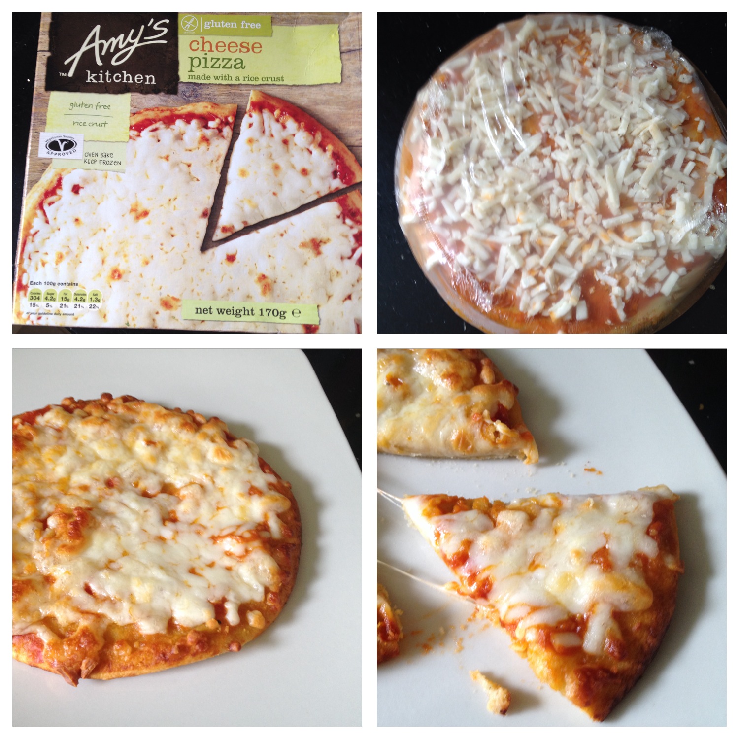 Product Review Cheese Rice Crust Gluten Free Pizza By Amys