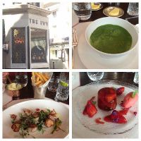 A luxurious GLUTEN FREE Lunch at The Ivy, London