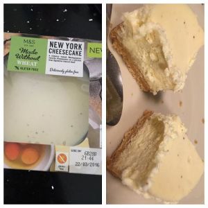 New York "Made without Wheat" Cheesecake by M&S