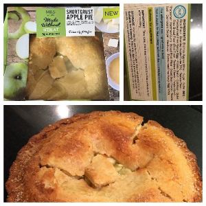 "Made without Wheat" Shortcrust Apple Pie by M&S